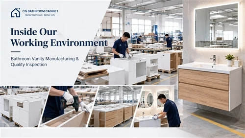 Inside Our Bathroom Cabinet Manufacturing Facility